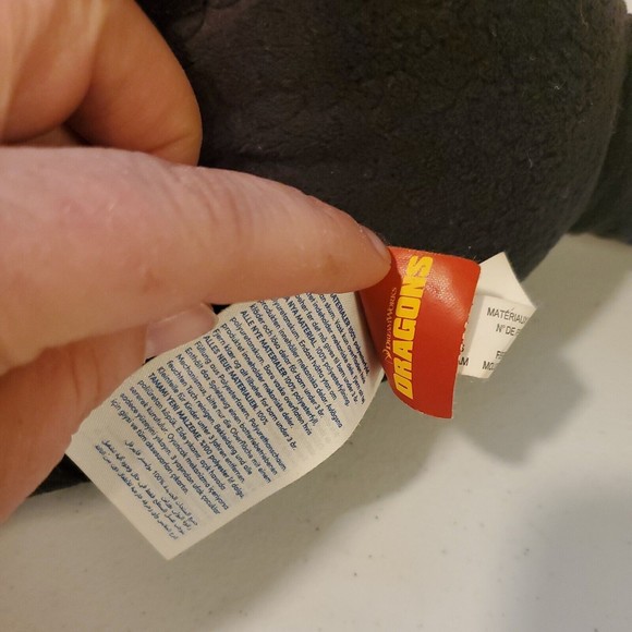 Build A Bear TOOTHLESS Dreamworks How To Train Your Dragon 14" Stuffed Plush BAB - Picture 9 of 9